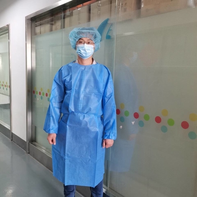 SMS / PP / PE / Microporous Disposable Isolation Gown ML XL XXL
