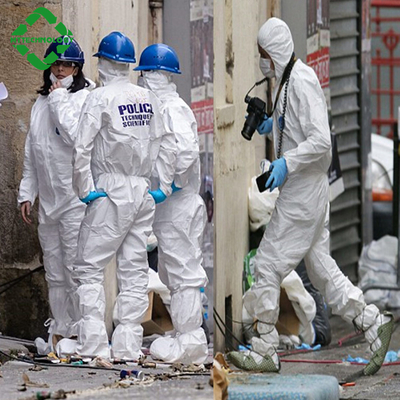 SMS PPE ชุดคลุมป้องกันแบบใช้แล้วทิ้ง Coveralls