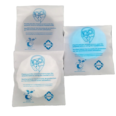 50pcs/bag Cover สําหรับหูฟัง หูฟังใช้ได้ครั้งเดียว Cover Headphone ไม่เนื้อผ้า