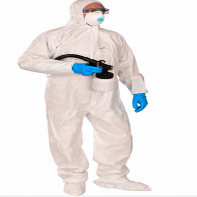 โรงพยาบาลคลุมด้วยผ้า CAT III Type 3b 4b Protection ชุดคลุมทิ้ง White