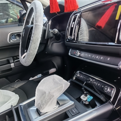 Universal Car Seat Protector ผ้าคลุมพวงมาลัยแบบใช้แล้วทิ้งไม่ทอ
