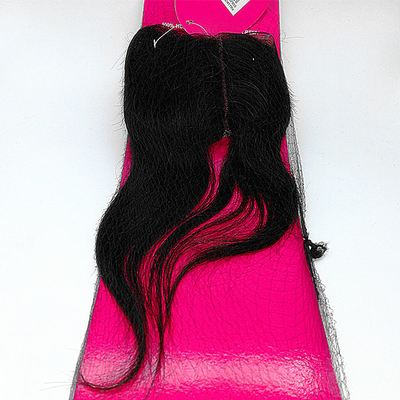 ไนลอนทิ้งผม Nets สีดำสีน้ำตาลมองไม่เห็นเส้นยืดหยุ่นนุ่มสำหรับ Wigs