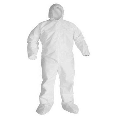 Microporous Overalls ชุดคลุมทำงานแบบใช้แล้วทิ้ง Type 5 Type 6